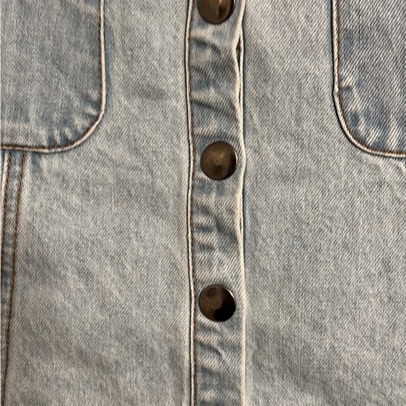 Bdg Front Button Denim Skirt Small - Picture 4 of 9